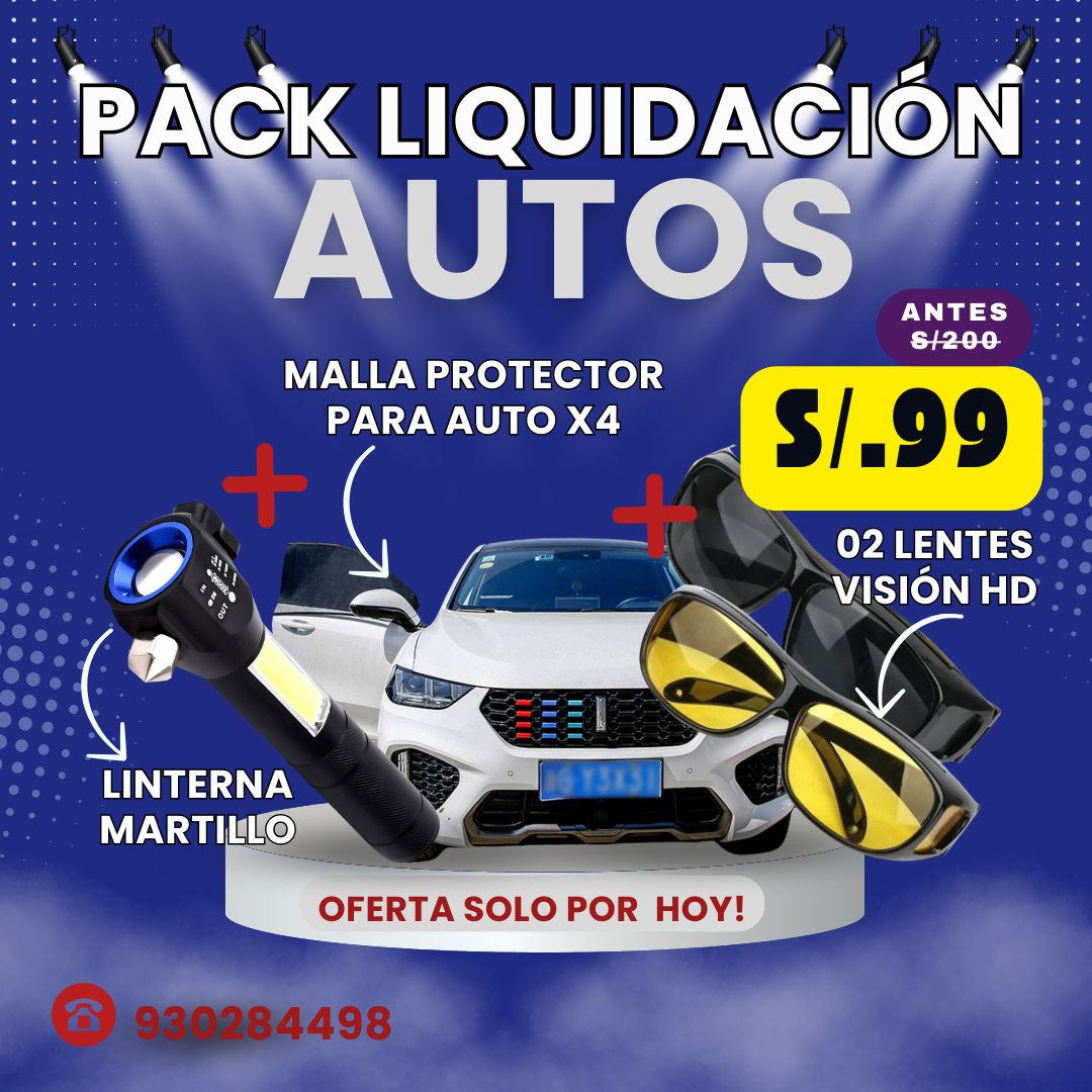 NUEVO PACK AUTO - Blindaje Total