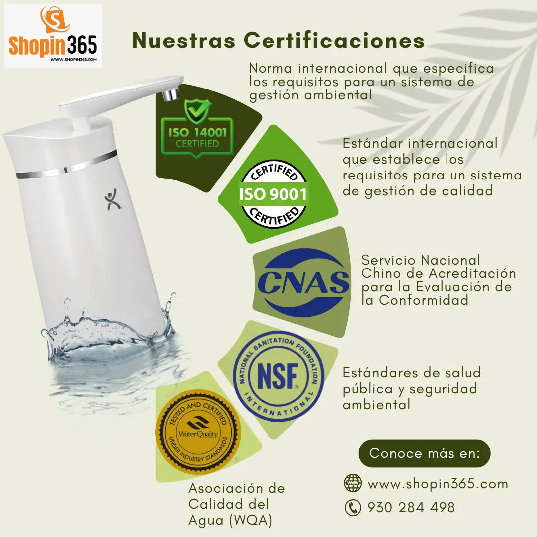 PURICADOR DE AGUA CON TECNOLOGIA USADA POR LA NASA