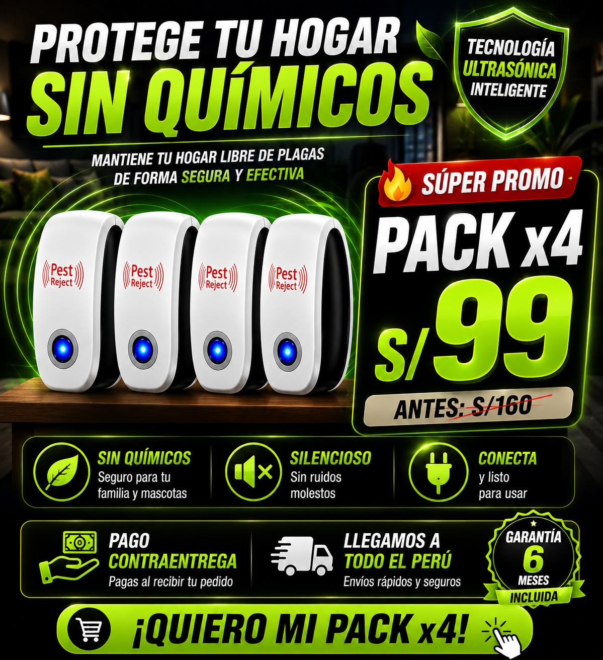 Repelente ultrasónico