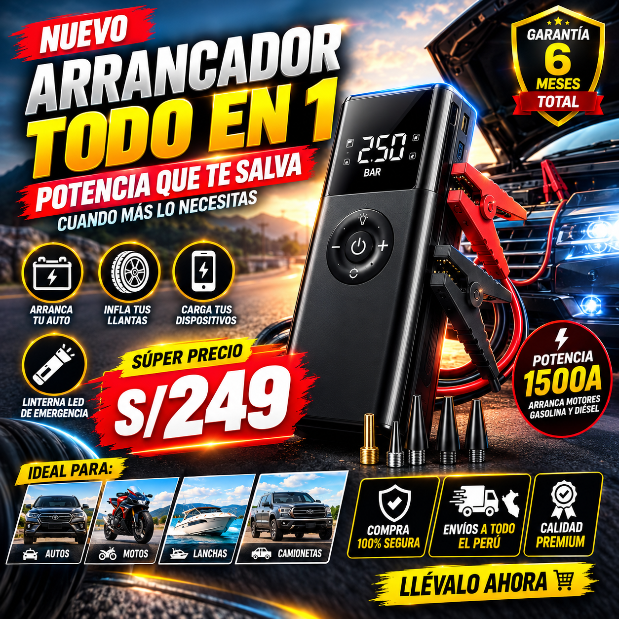 Arrancador Todo en 1