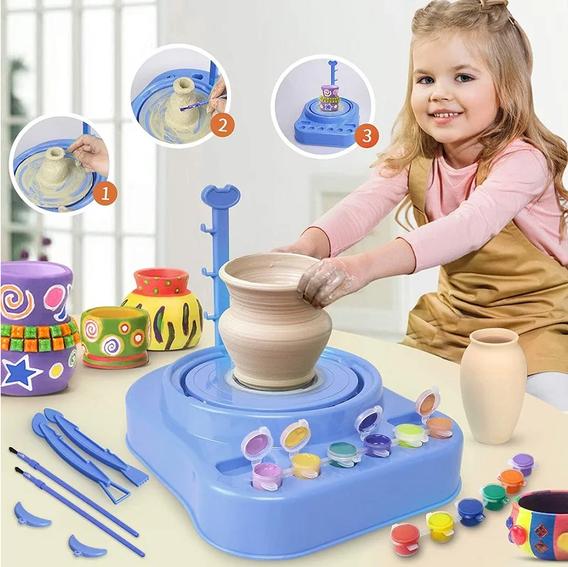 🎨 Máquina para moldear cerámica para niños Kawaii ✨
