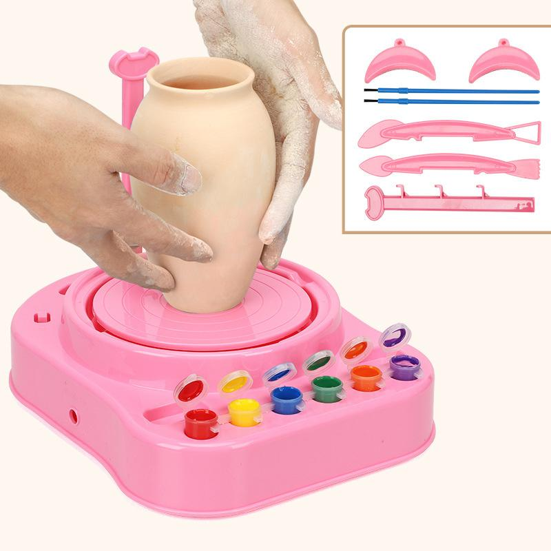 🎨 Máquina para moldear cerámica para niños Kawaii ✨