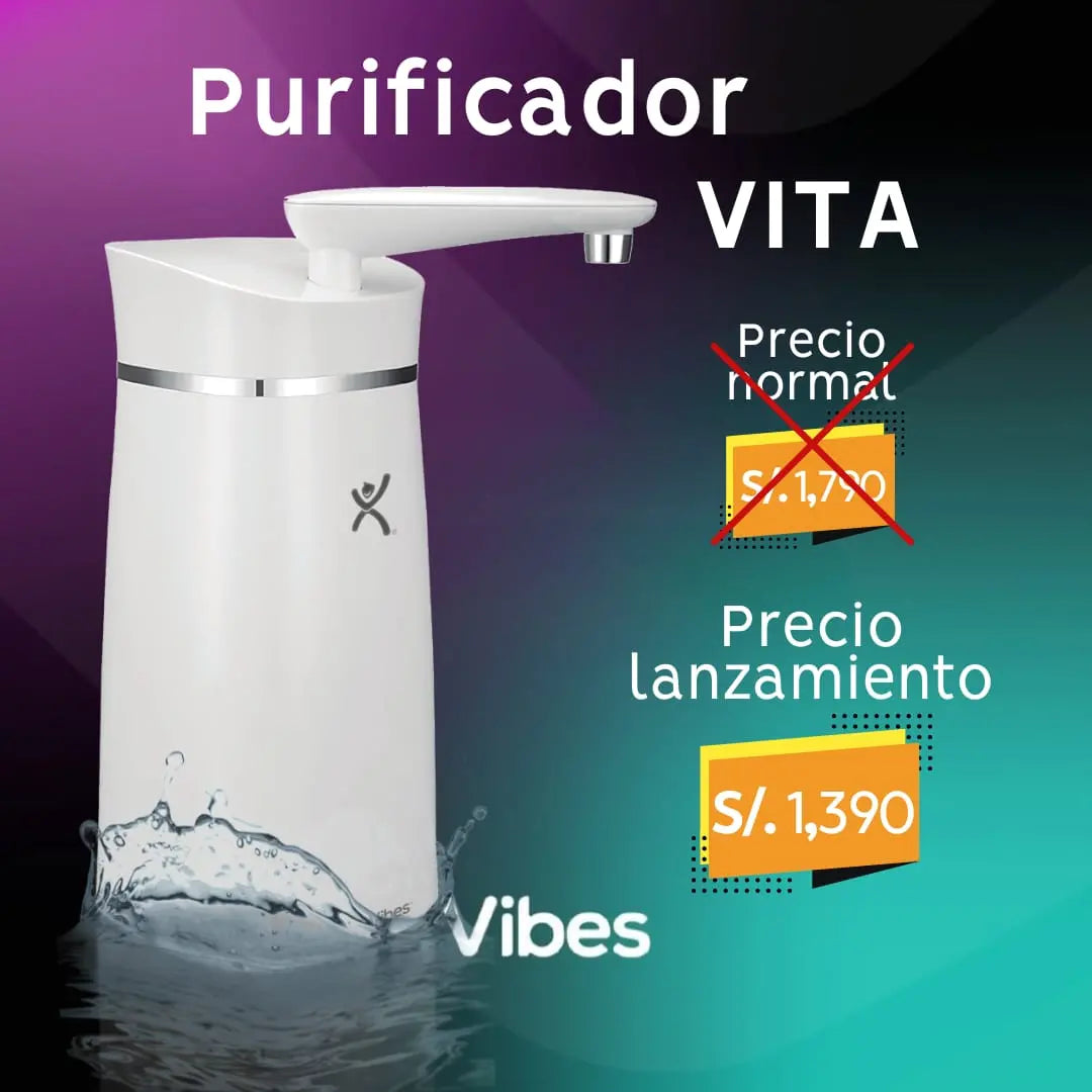 PURICADOR DE AGUA CON TECNOLOGIA USADA POR LA NASA