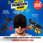 PACK CONFORT 😎 BASTÓN PLEGABLE CON LUZ LED +GORRO ANTI-MIGRAÑA + LENTES HD (X2)