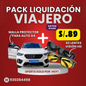 PACK VIAJERO 🏜️ LENTES VISIÓN HD 😎 + MALLA PARA AUTO 🚗