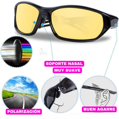 Lentes Polarizados para una buena Visión de Día Nocturna Nítida y REAL