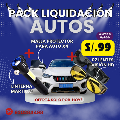 NUEVO PACK AUTO - Blindaje Total