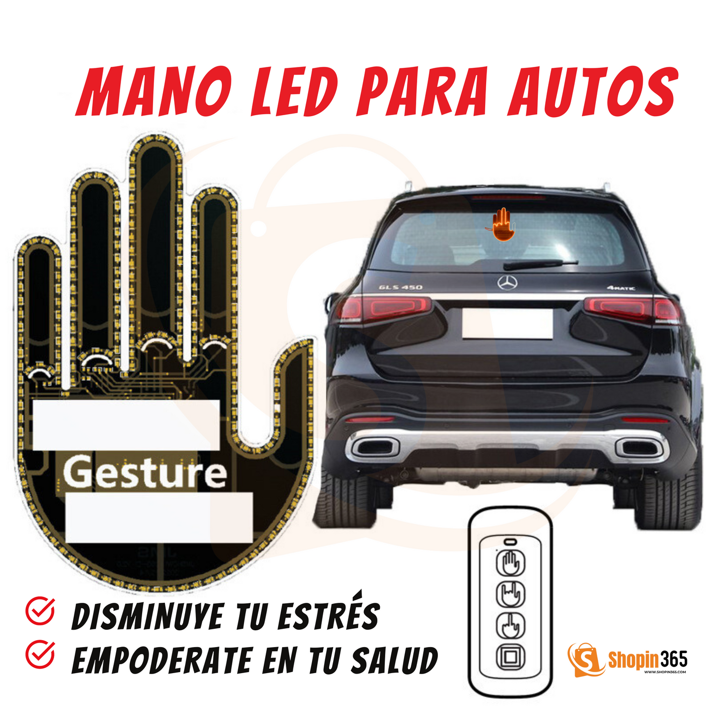 Manito LED para Autos 🚗