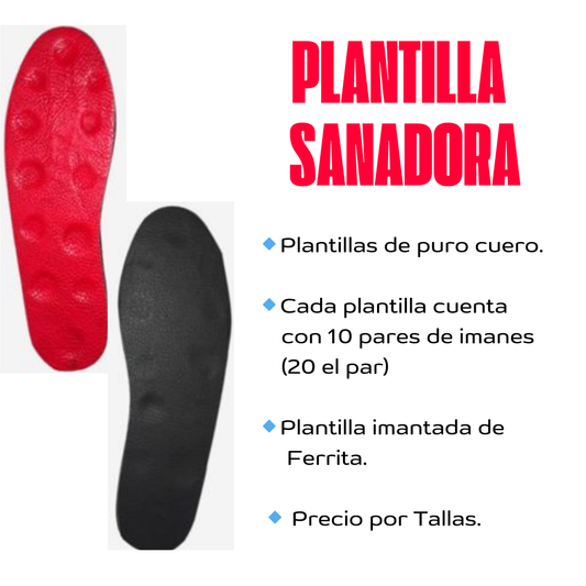 Plantilla Imantada Sanadora