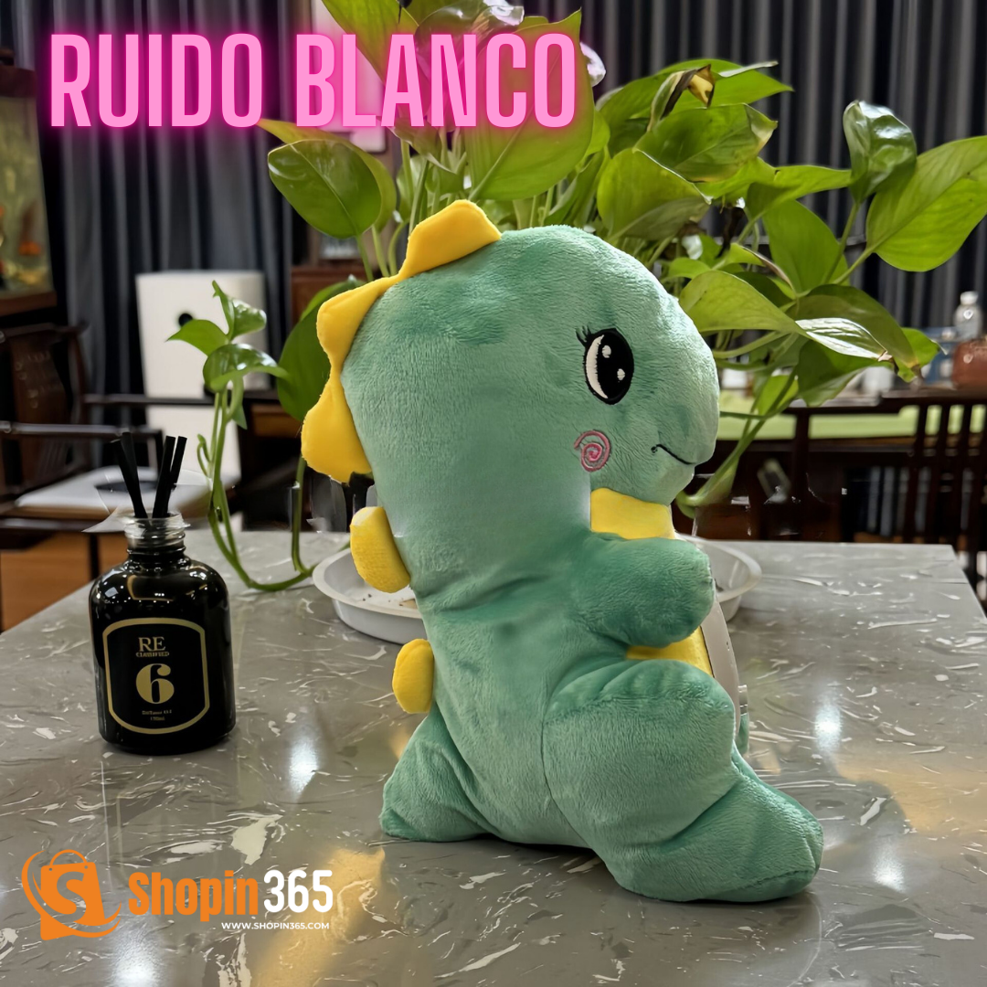 🧸Peluche súper suave con sonido de ruido blanco y luces✨