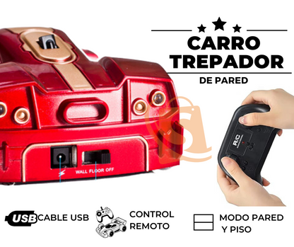 🏎️🔥CARRO TREPADOR 360°: PAREDES, TECHO, VENTANAS, PUERTAS🔥🏎️