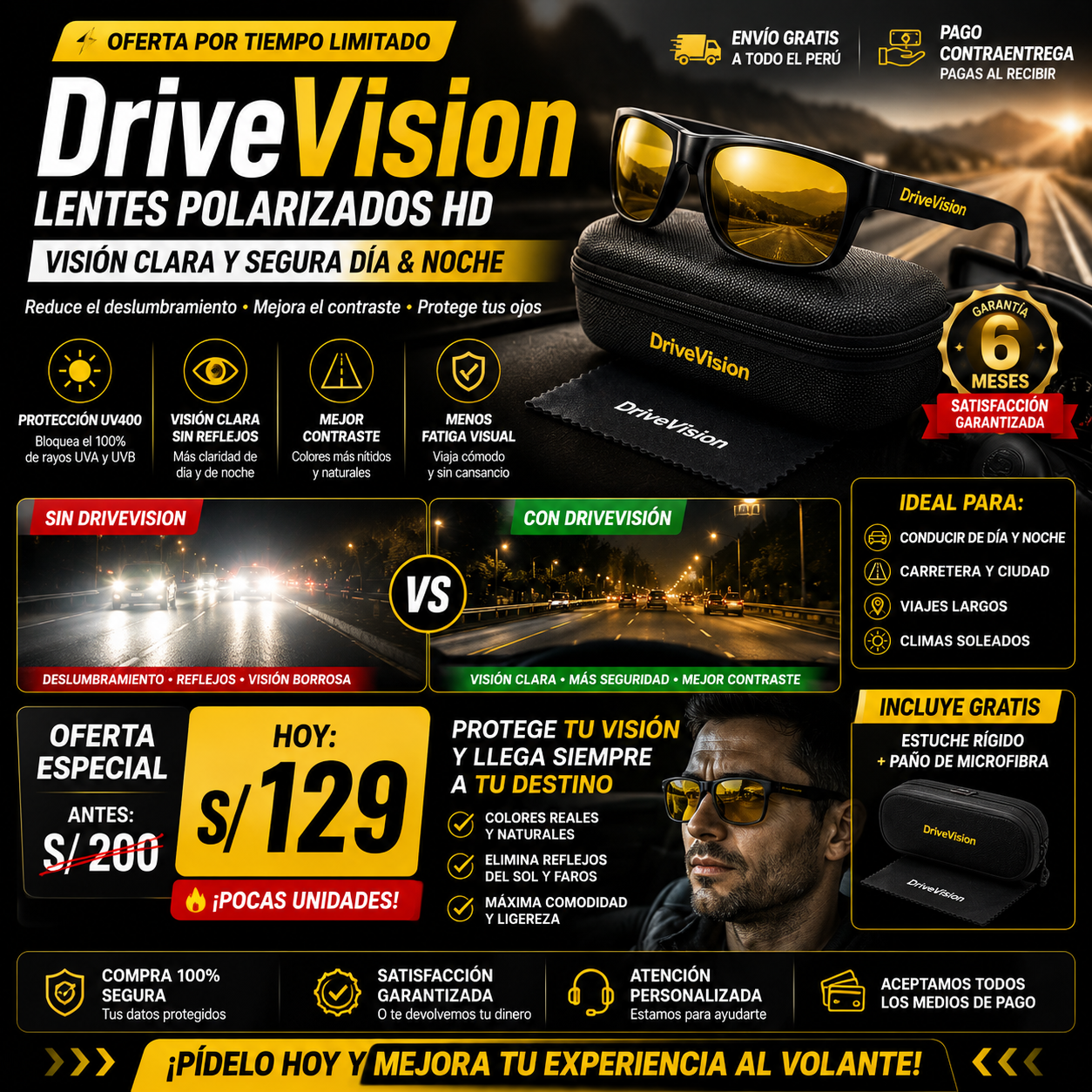 NUEVOS LENTES DRIVEVISION HD