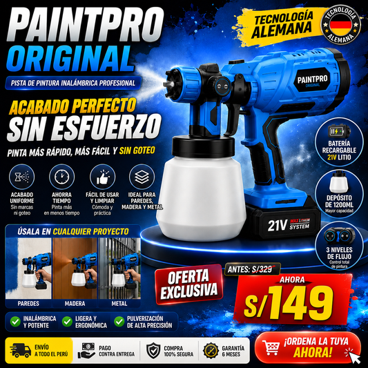 PISTOLA DE PINTURA PAINTPRO ORIGINAL