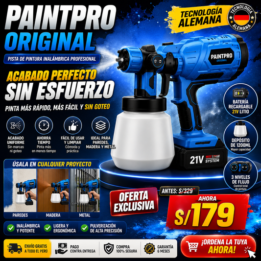 PISTOLA DE PINTURA PAINTPRO ORIGINAL