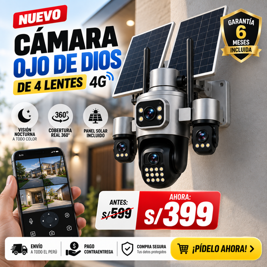 NUEVA CÁMARA OJO DE DIOS 4G