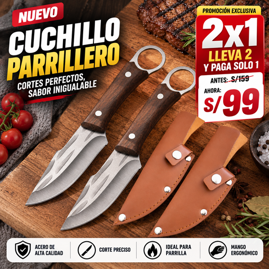 NUEVO CUCHILLO MONGOL - LLEVA 2 PAGA 1