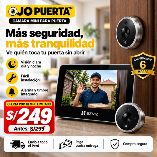 Cámara Mini Para Puerta